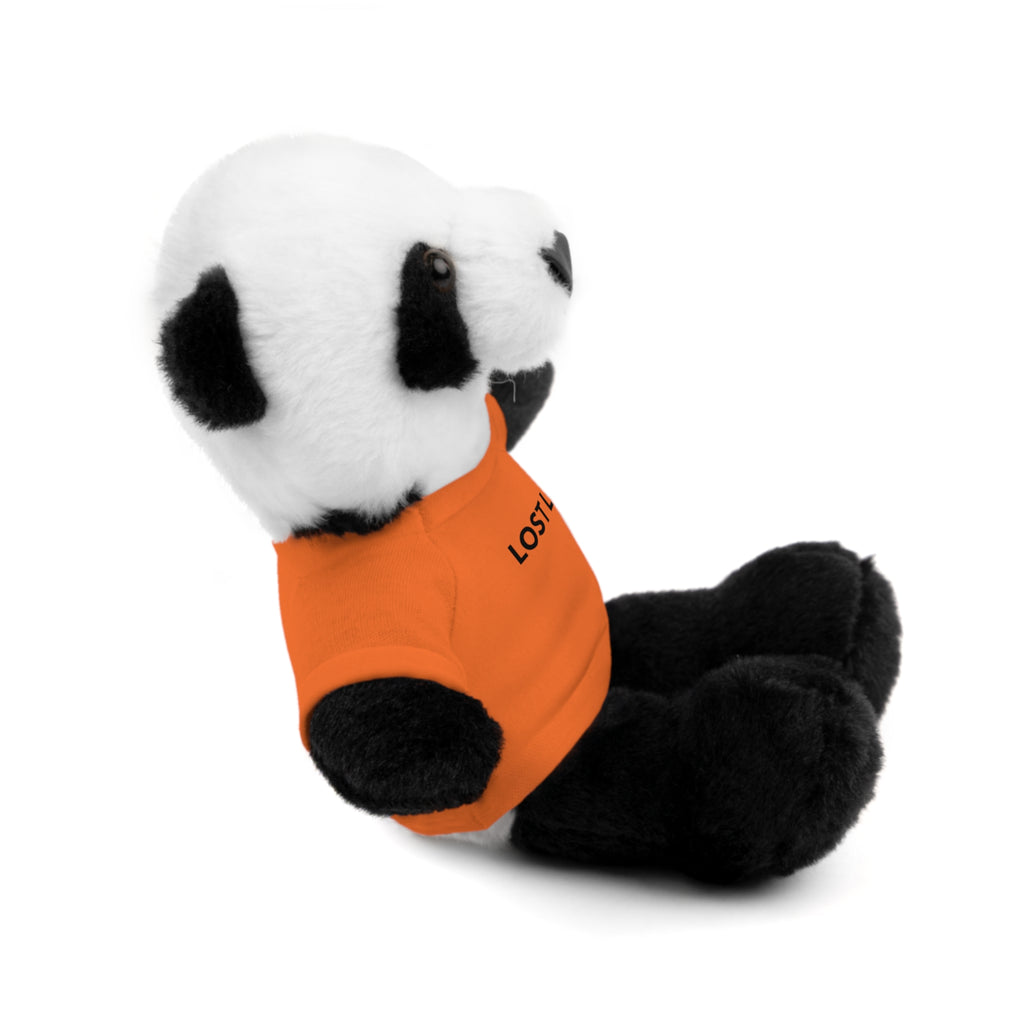 Stuffed Animal with Message Tee, Adorable Plush Toy, Gift for Kids, Comfort for Loss, Thoughtful Keepsake