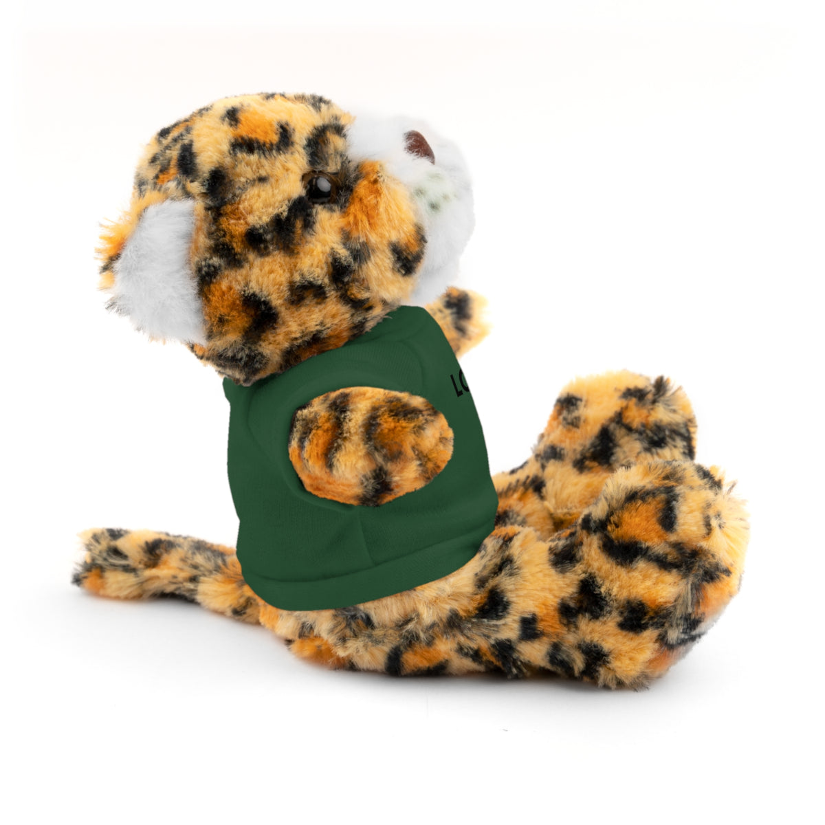 Stuffed Animal with Message Tee, Adorable Plush Toy, Gift for Kids, Comfort for Loss, Thoughtful Keepsake
