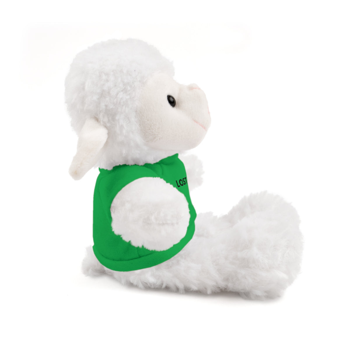 Stuffed Animal with Message Tee, Adorable Plush Toy, Gift for Kids, Comfort for Loss, Thoughtful Keepsake
