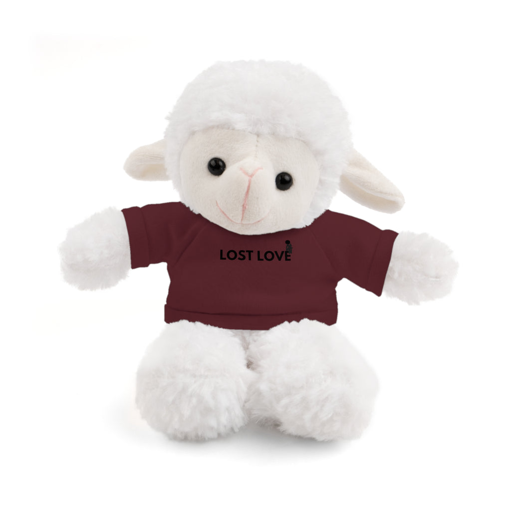 Stuffed Animal with Message Tee, Adorable Plush Toy, Gift for Kids, Comfort for Loss, Thoughtful Keepsake