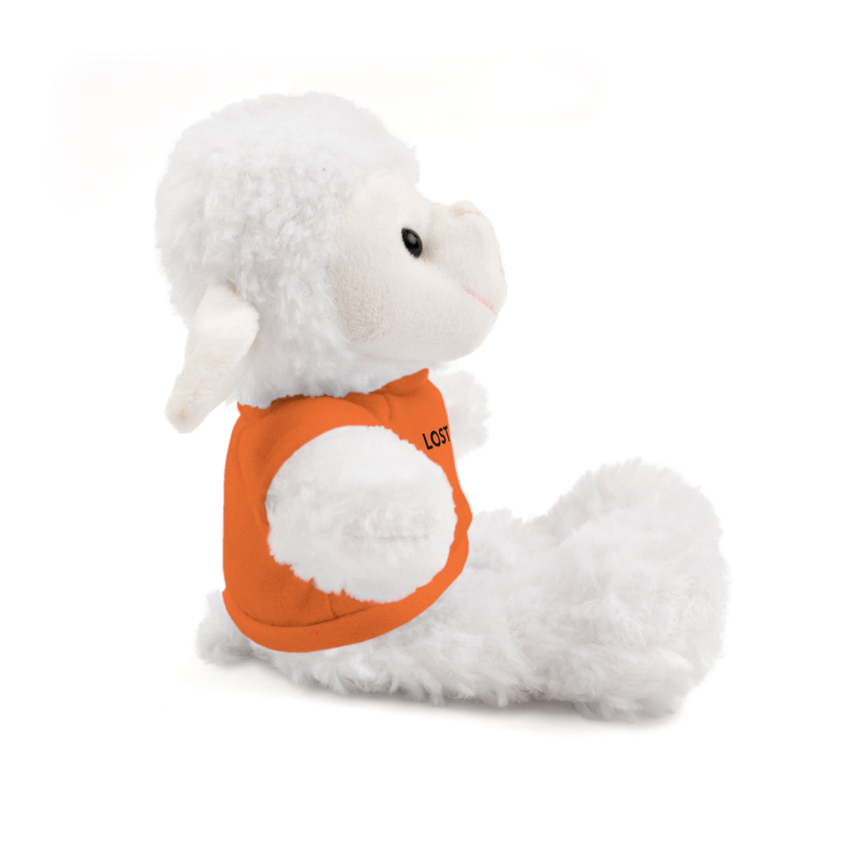 Stuffed Animal with Message Tee, Adorable Plush Toy, Gift for Kids, Comfort for Loss, Thoughtful Keepsake