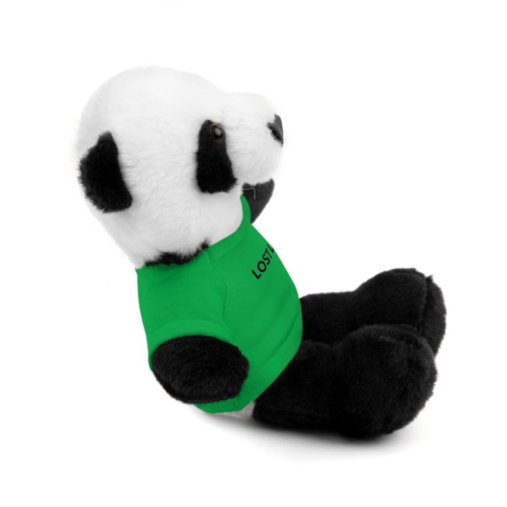 Stuffed Animal with Message Tee, Adorable Plush Toy, Gift for Kids, Comfort for Loss, Thoughtful Keepsake