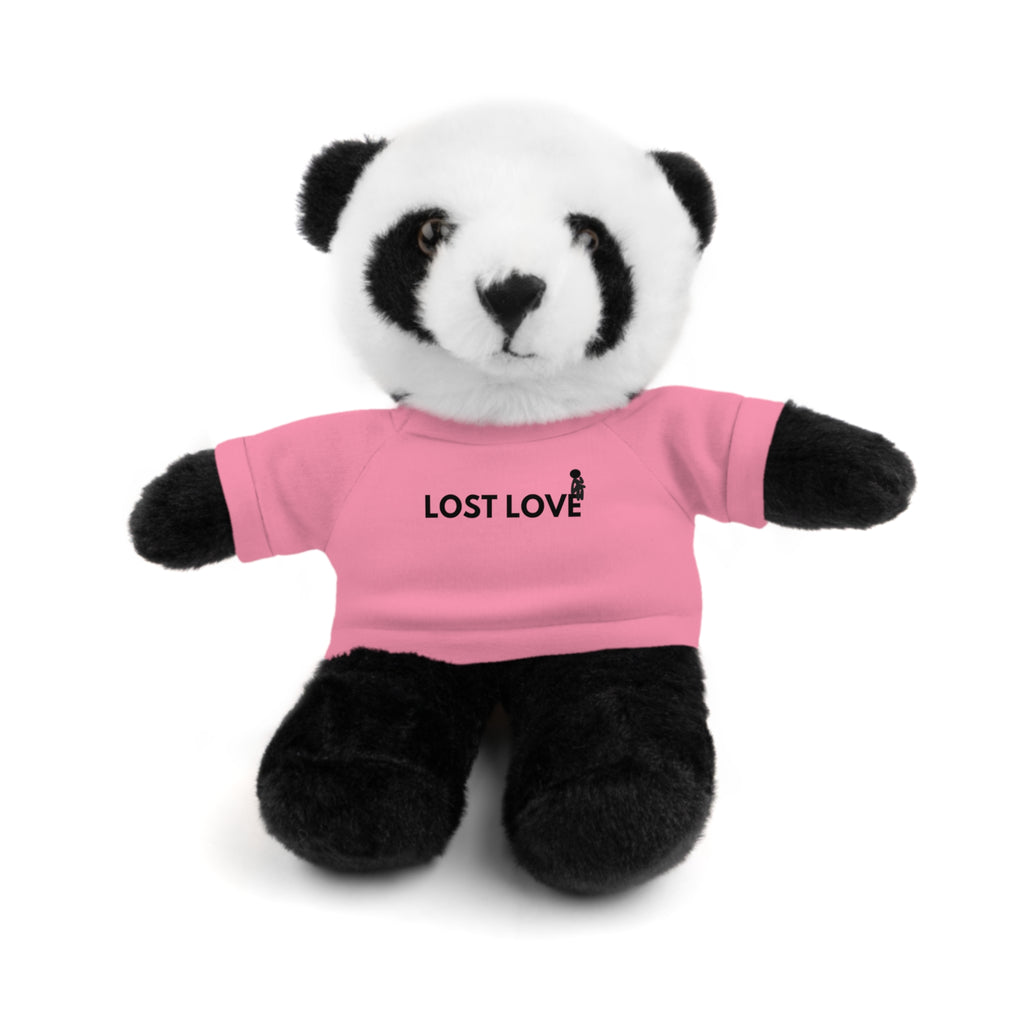 Stuffed Animal with Message Tee, Adorable Plush Toy, Gift for Kids, Comfort for Loss, Thoughtful Keepsake