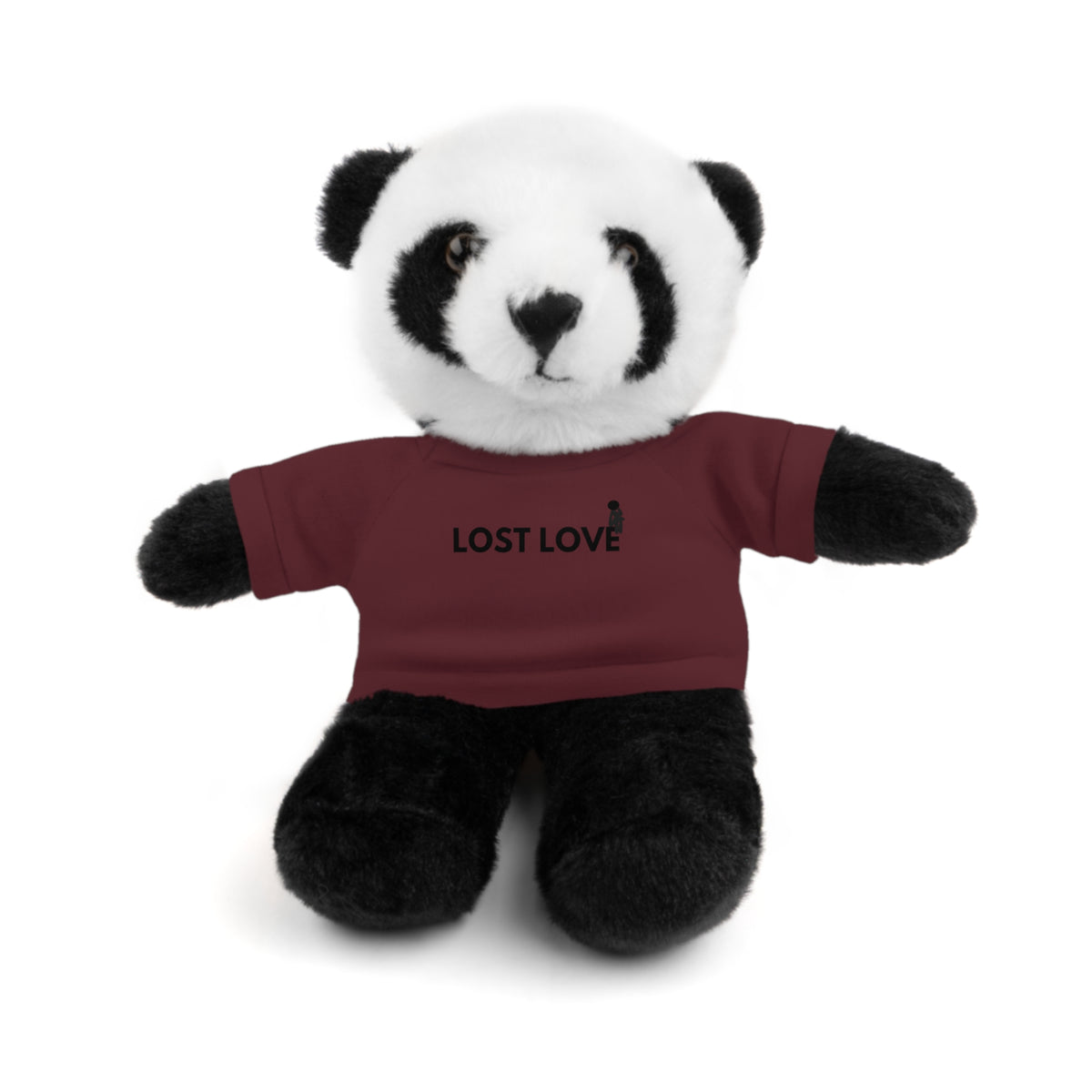 Stuffed Animal with Message Tee, Adorable Plush Toy, Gift for Kids, Comfort for Loss, Thoughtful Keepsake