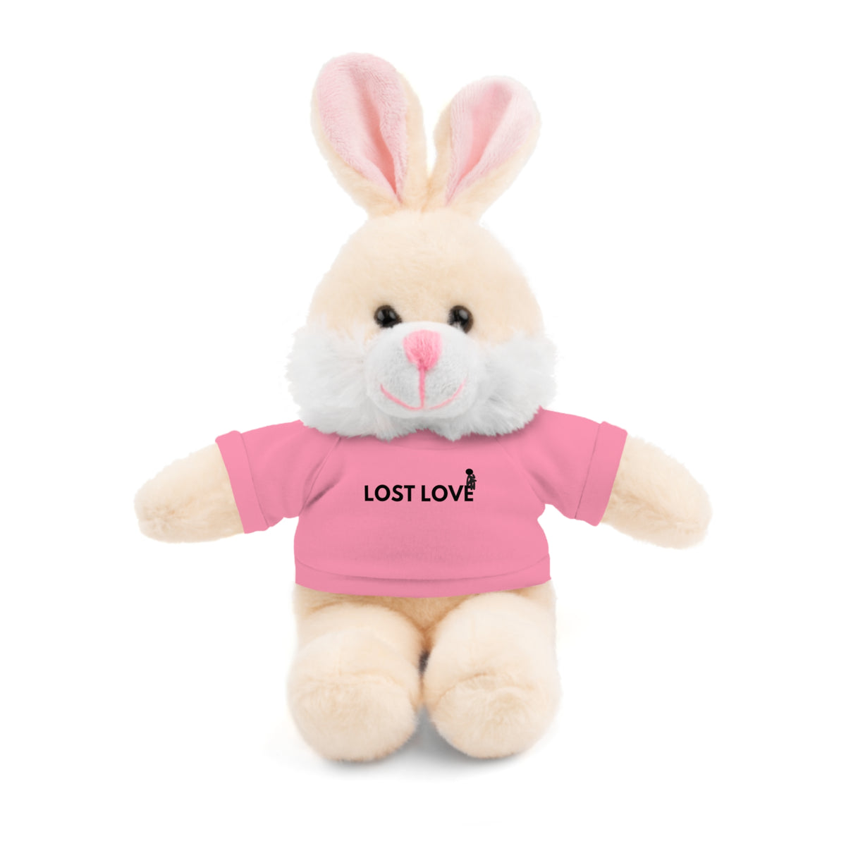 Stuffed Animal with Message Tee, Adorable Plush Toy, Gift for Kids, Comfort for Loss, Thoughtful Keepsake