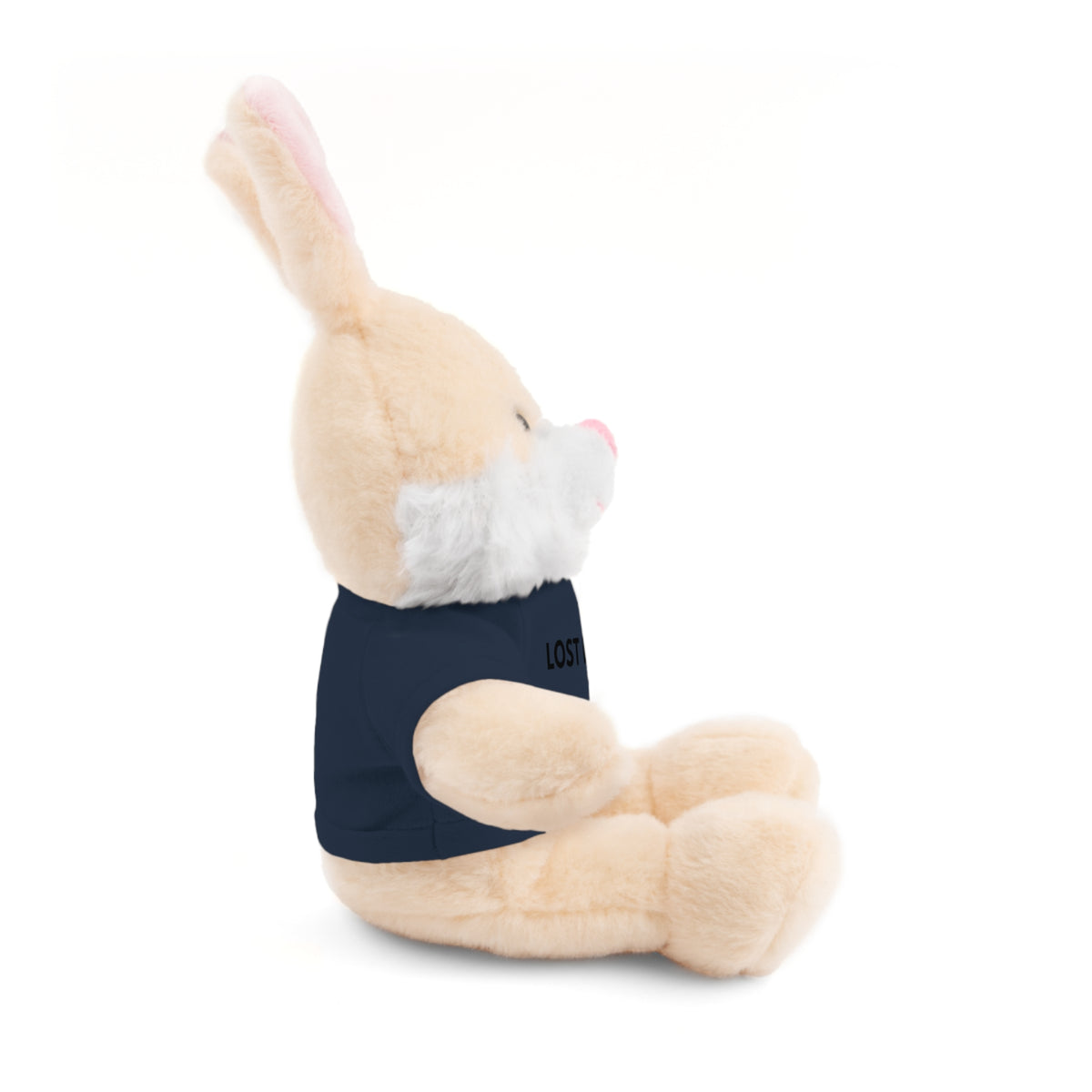 Stuffed Animal with Message Tee, Adorable Plush Toy, Gift for Kids, Comfort for Loss, Thoughtful Keepsake
