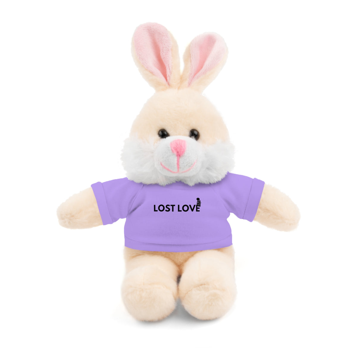 Stuffed Animal with Message Tee, Adorable Plush Toy, Gift for Kids, Comfort for Loss, Thoughtful Keepsake