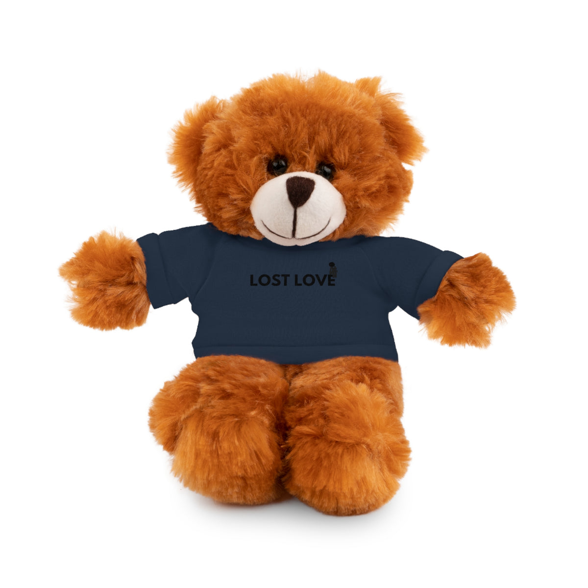 Stuffed Animal with Message Tee, Adorable Plush Toy, Gift for Kids, Comfort for Loss, Thoughtful Keepsake