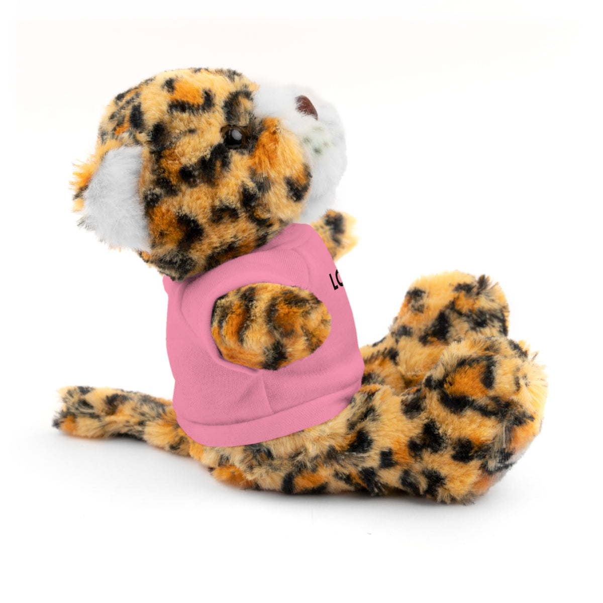 Stuffed Animal with Message Tee, Adorable Plush Toy, Gift for Kids, Comfort for Loss, Thoughtful Keepsake