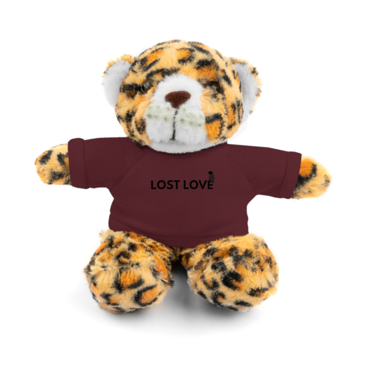 Stuffed Animal with Message Tee, Adorable Plush Toy, Gift for Kids, Comfort for Loss, Thoughtful Keepsake