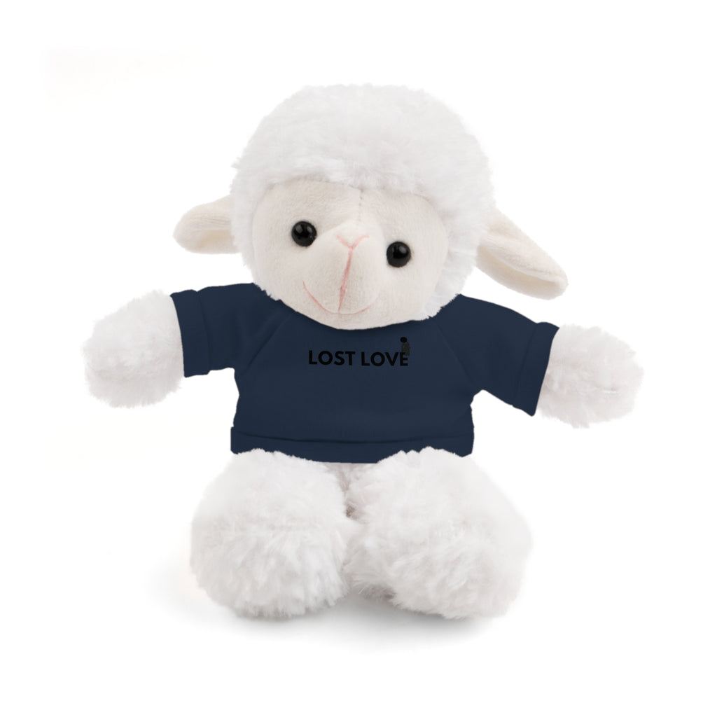 Stuffed Animal with Message Tee, Adorable Plush Toy, Gift for Kids, Comfort for Loss, Thoughtful Keepsake