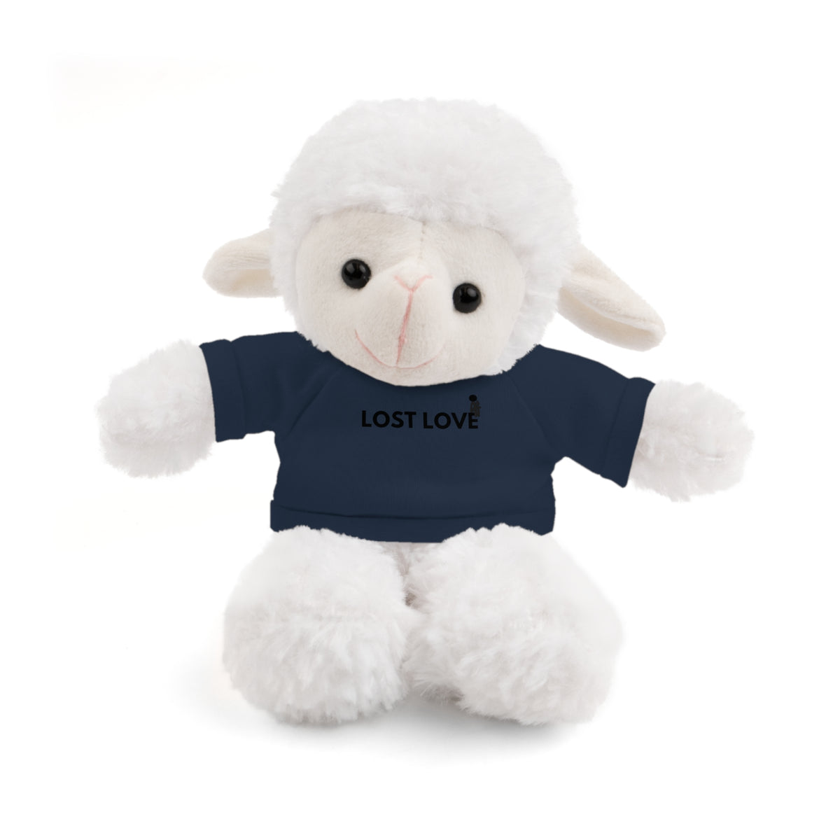 Stuffed Animal with Message Tee, Adorable Plush Toy, Gift for Kids, Comfort for Loss, Thoughtful Keepsake