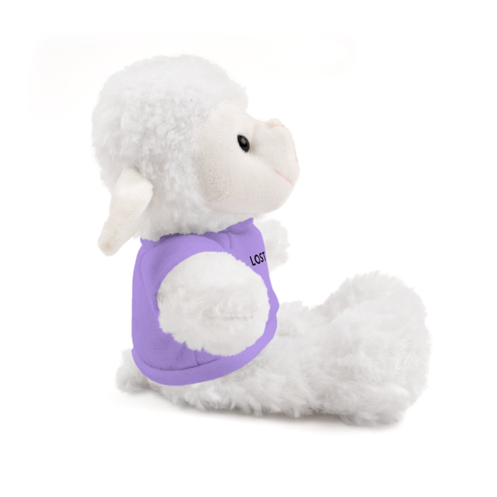 Stuffed Animal with Message Tee, Adorable Plush Toy, Gift for Kids, Comfort for Loss, Thoughtful Keepsake