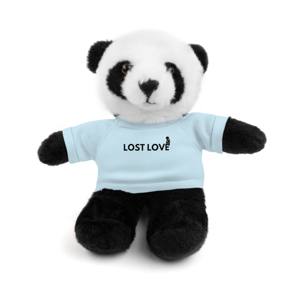 Stuffed Animal with Message Tee, Adorable Plush Toy, Gift for Kids, Comfort for Loss, Thoughtful Keepsake