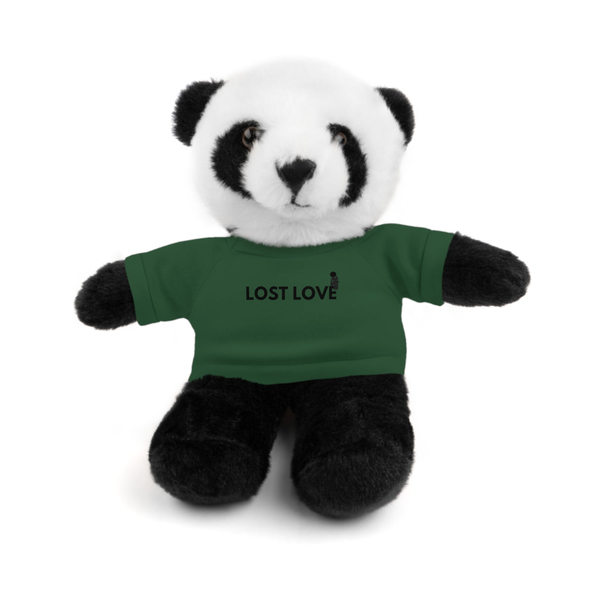 Stuffed Animal with Message Tee, Adorable Plush Toy, Gift for Kids, Comfort for Loss, Thoughtful Keepsake