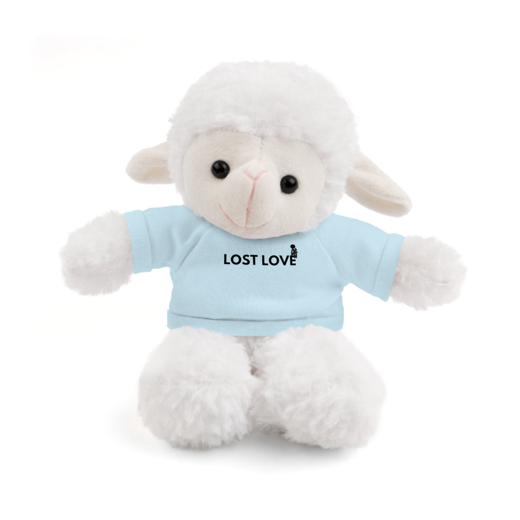 Stuffed Animal with Message Tee, Adorable Plush Toy, Gift for Kids, Comfort for Loss, Thoughtful Keepsake