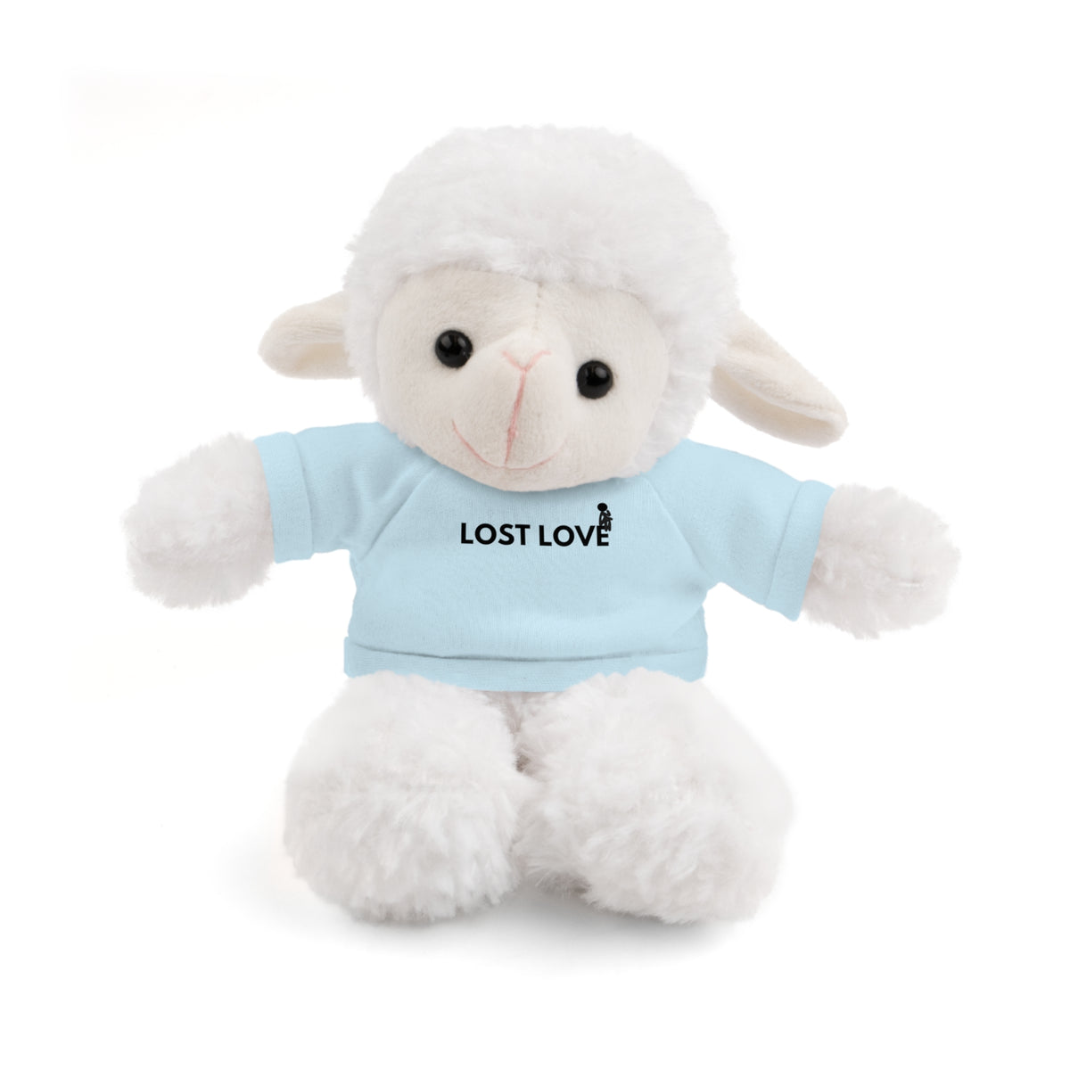 Stuffed Animal with Message Tee, Adorable Plush Toy, Gift for Kids, Comfort for Loss, Thoughtful Keepsake