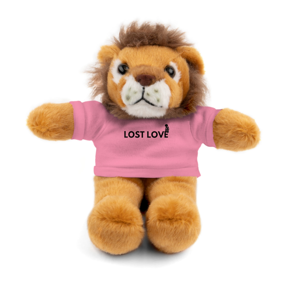 Stuffed Animal with Message Tee, Adorable Plush Toy, Gift for Kids, Comfort for Loss, Thoughtful Keepsake