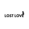 Lost Love Die-Cut Transparent Outdoor Stickers, Perfect for Bumper, Water Bottles, Laptops, Scrapbooking, and Gift Accessories