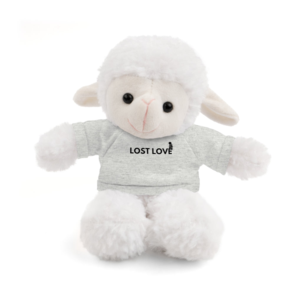 Stuffed Animal with Message Tee, Adorable Plush Toy, Gift for Kids, Comfort for Loss, Thoughtful Keepsake
