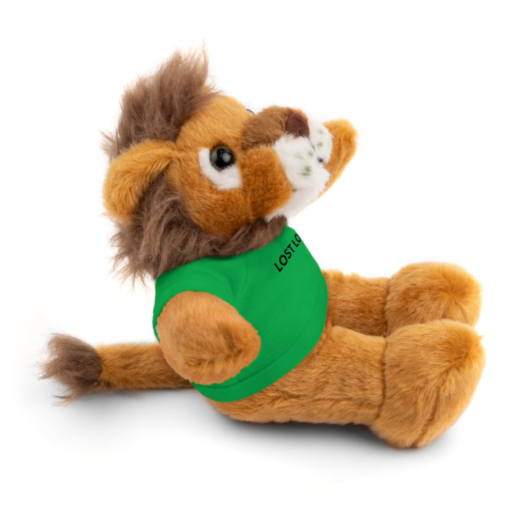 Stuffed Animal with Message Tee, Adorable Plush Toy, Gift for Kids, Comfort for Loss, Thoughtful Keepsake