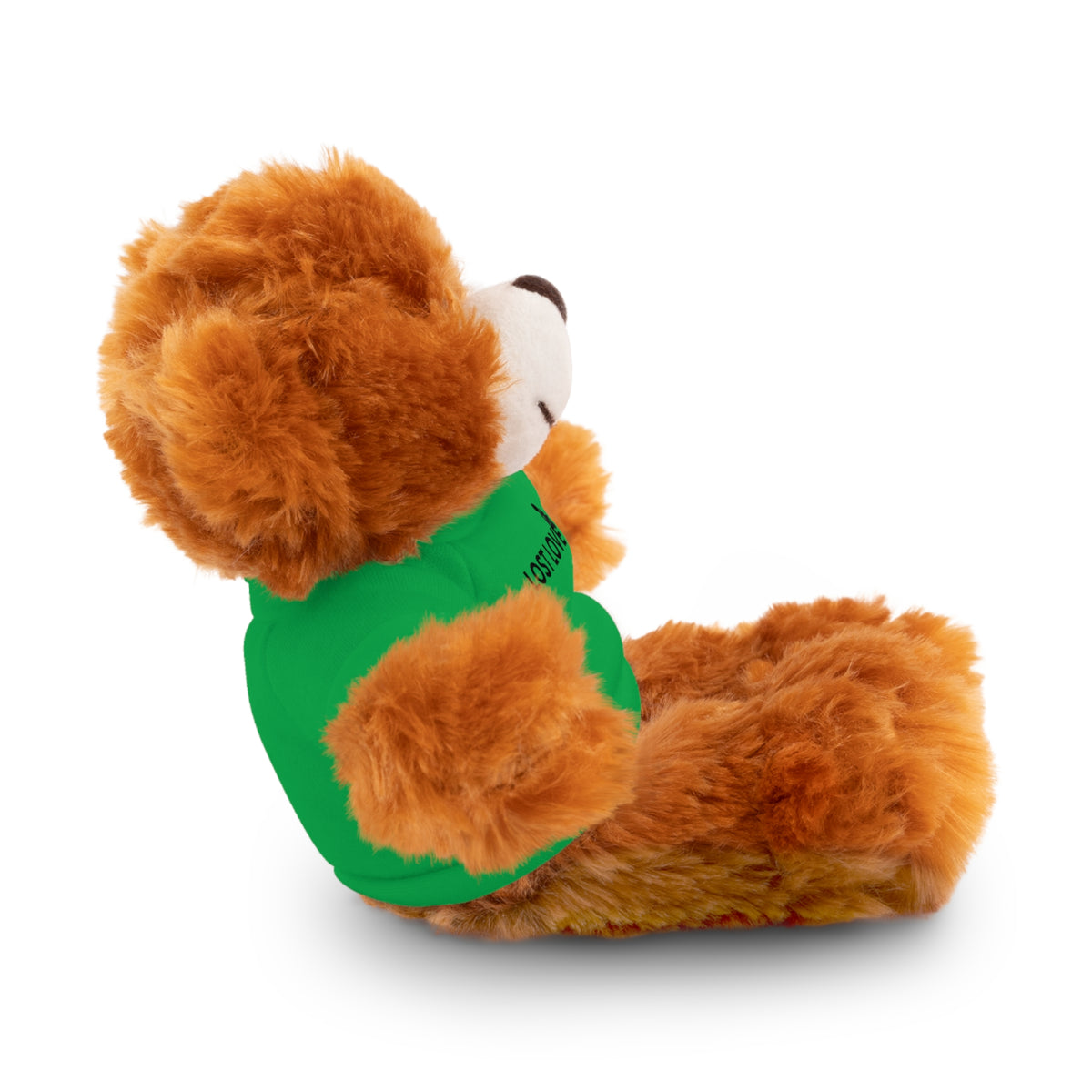 Stuffed Animal with Message Tee, Adorable Plush Toy, Gift for Kids, Comfort for Loss, Thoughtful Keepsake