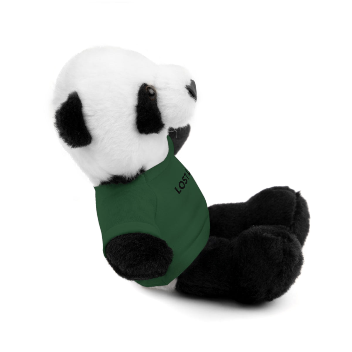 Stuffed Animal with Message Tee, Adorable Plush Toy, Gift for Kids, Comfort for Loss, Thoughtful Keepsake