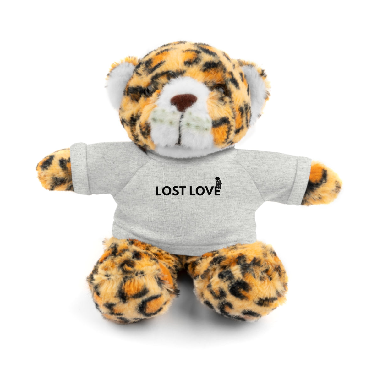 Stuffed Animal with Message Tee, Adorable Plush Toy, Gift for Kids, Comfort for Loss, Thoughtful Keepsake