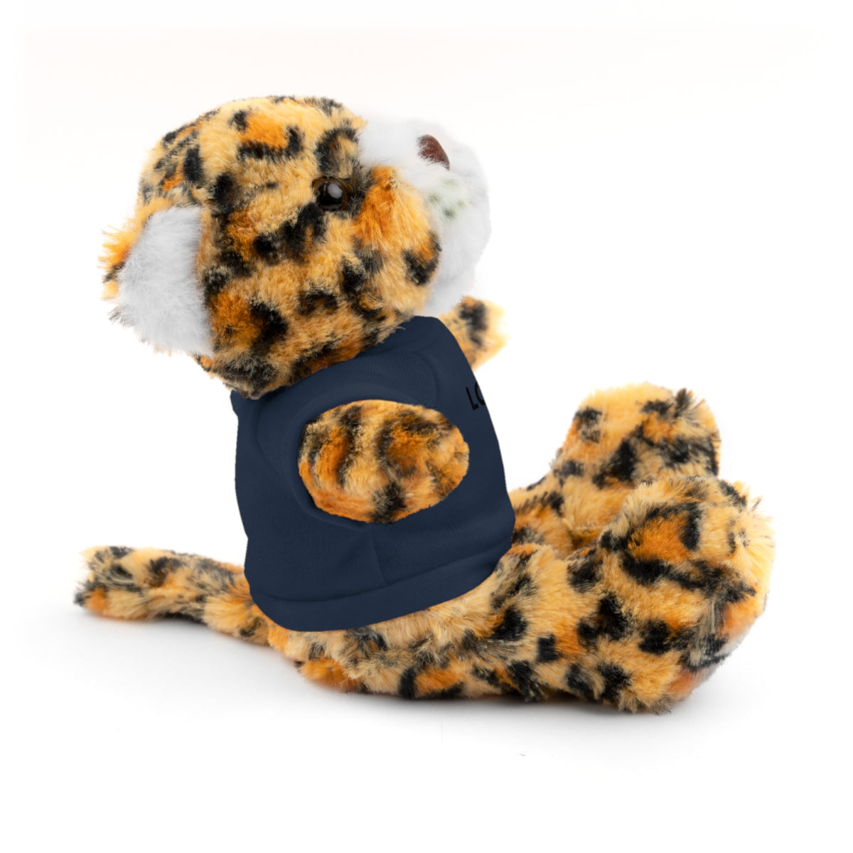 Stuffed Animal with Message Tee, Adorable Plush Toy, Gift for Kids, Comfort for Loss, Thoughtful Keepsake