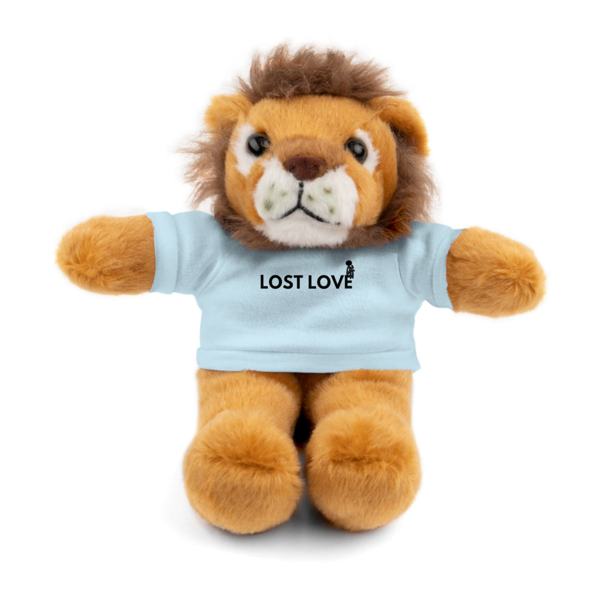 Stuffed Animal with Message Tee, Adorable Plush Toy, Gift for Kids, Comfort for Loss, Thoughtful Keepsake