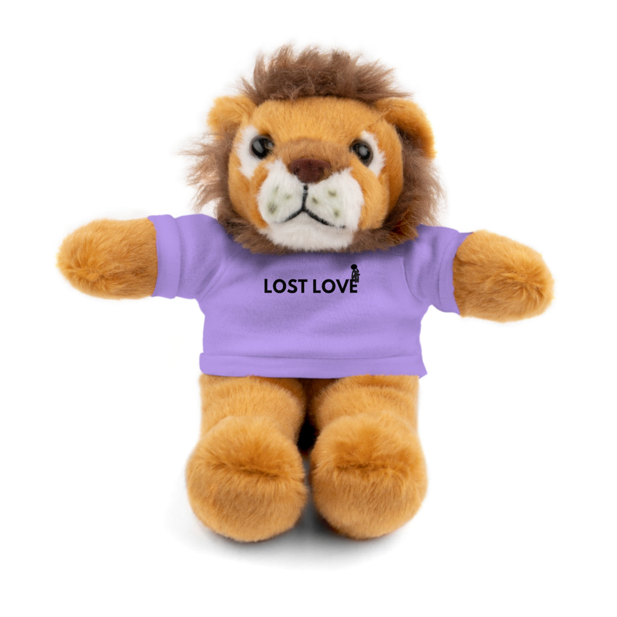 Stuffed Animal with Message Tee, Adorable Plush Toy, Gift for Kids, Comfort for Loss, Thoughtful Keepsake