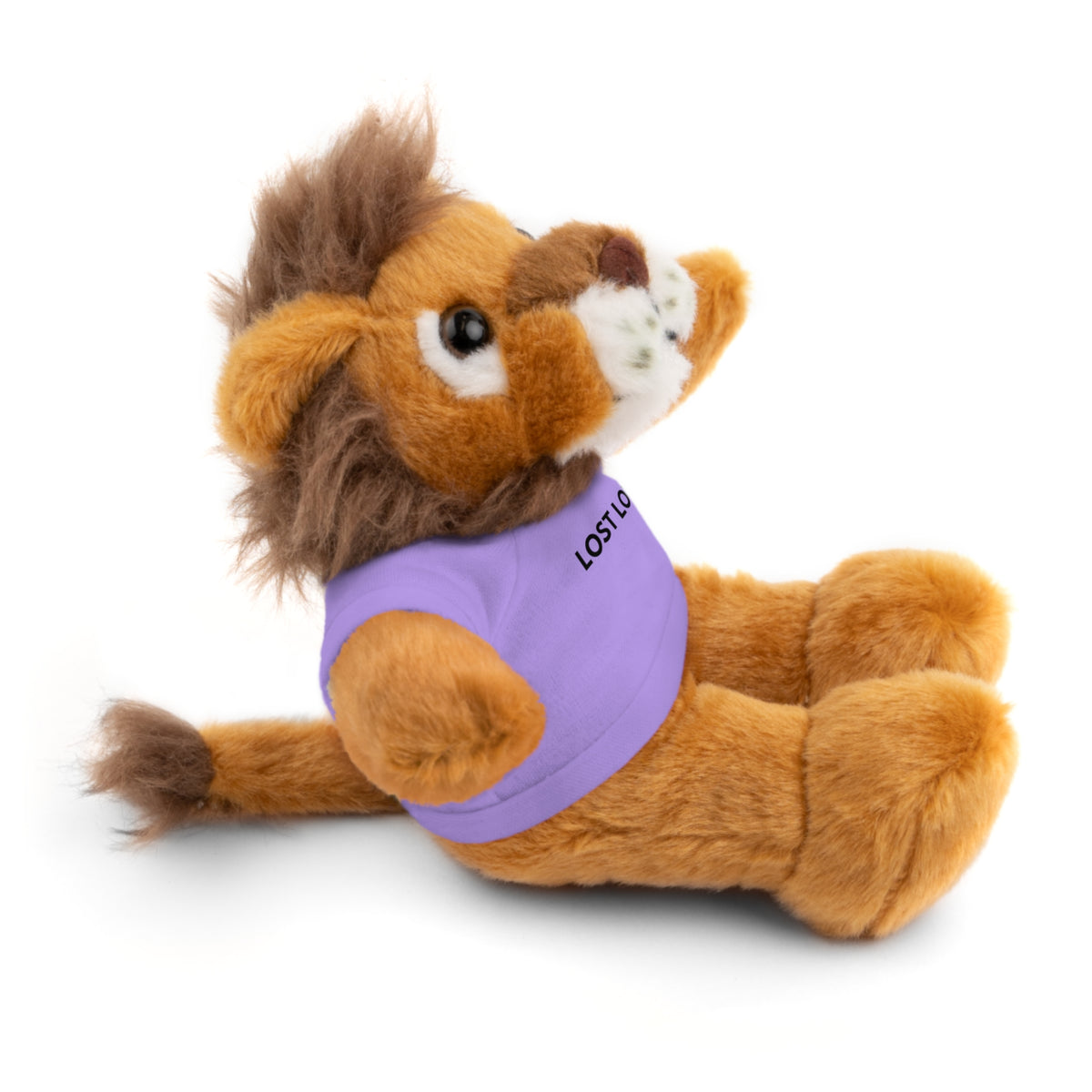 Stuffed Animal with Message Tee, Adorable Plush Toy, Gift for Kids, Comfort for Loss, Thoughtful Keepsake