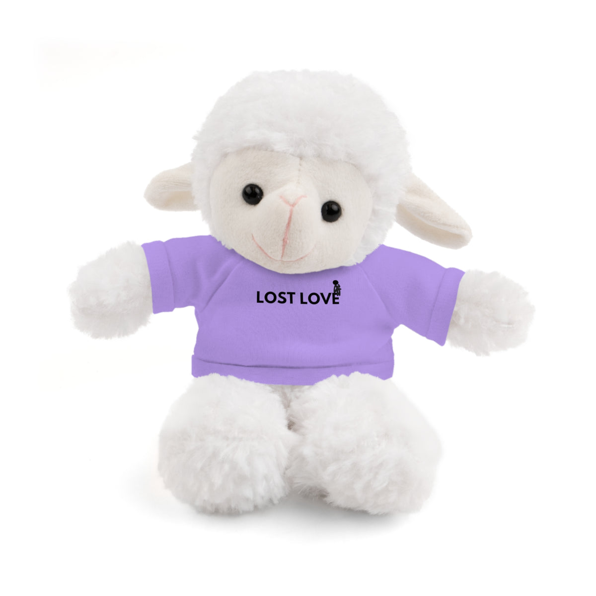 Stuffed Animal with Message Tee, Adorable Plush Toy, Gift for Kids, Comfort for Loss, Thoughtful Keepsake