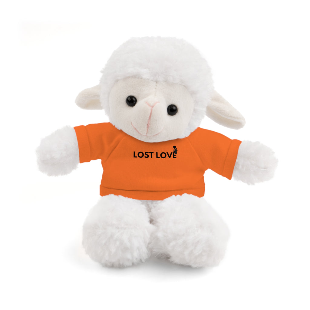 Stuffed Animal with Message Tee, Adorable Plush Toy, Gift for Kids, Comfort for Loss, Thoughtful Keepsake