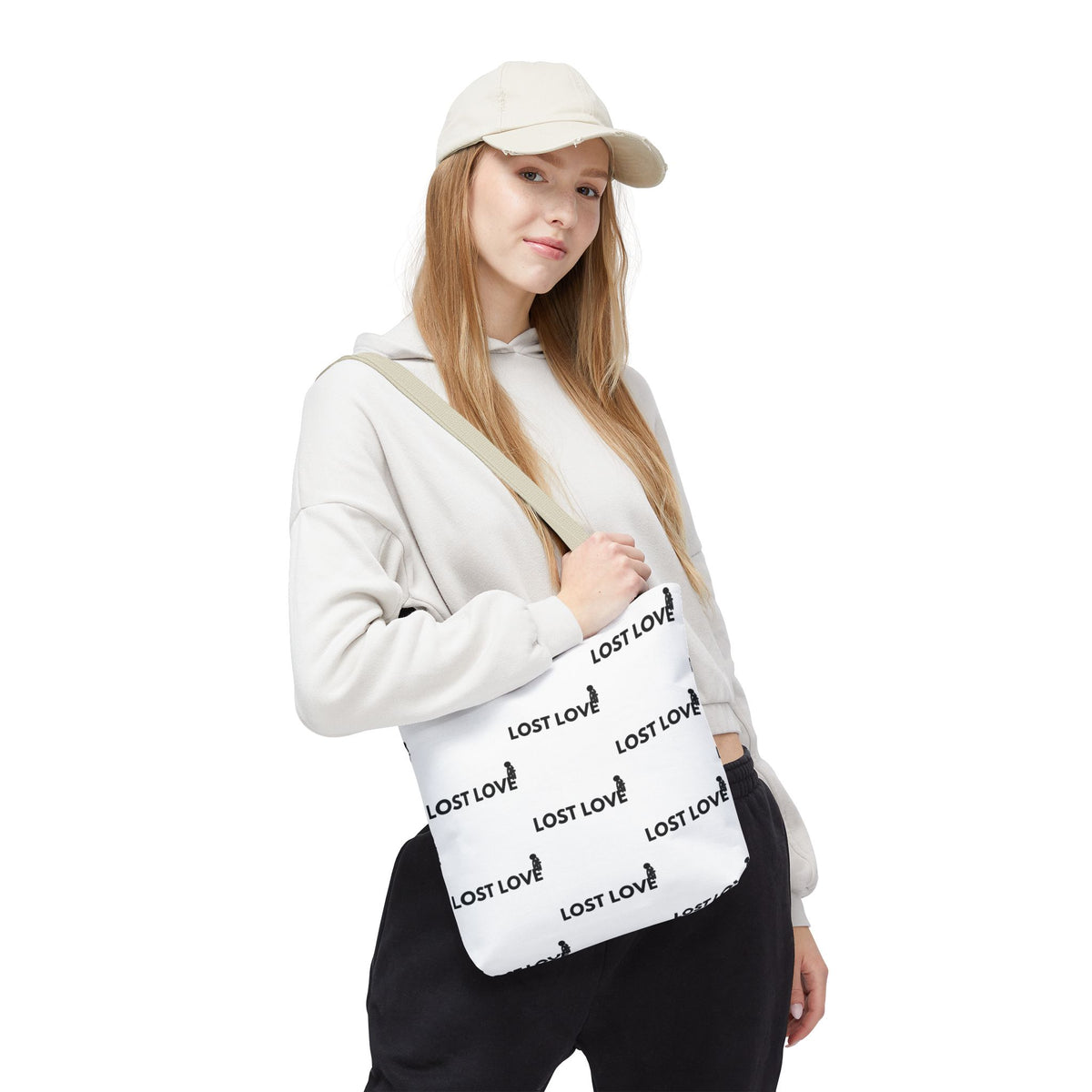 Lost Love Tote Bag - Stylish AOP Carryall for Everyday Essentials, Gift for Her, Fashionable Gift, Beach Bag, Weekend Outing Bag