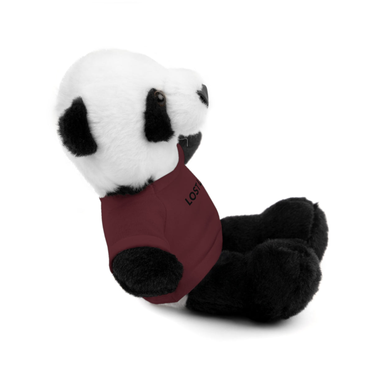 Stuffed Animal with Message Tee, Adorable Plush Toy, Gift for Kids, Comfort for Loss, Thoughtful Keepsake