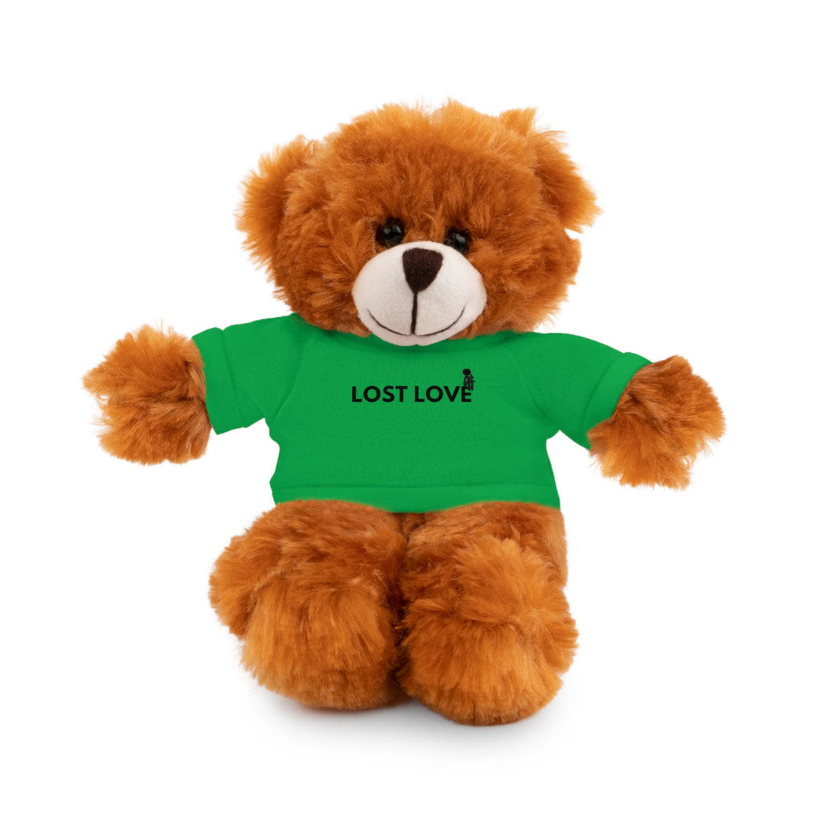 Stuffed Animal with Message Tee, Adorable Plush Toy, Gift for Kids, Comfort for Loss, Thoughtful Keepsake