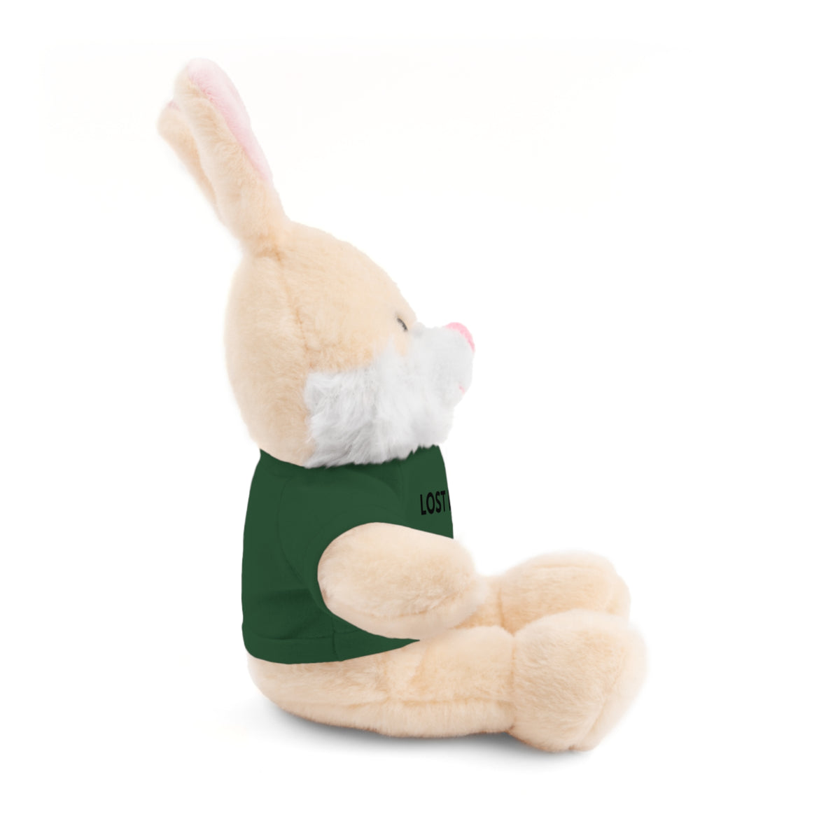 Stuffed Animal with Message Tee, Adorable Plush Toy, Gift for Kids, Comfort for Loss, Thoughtful Keepsake