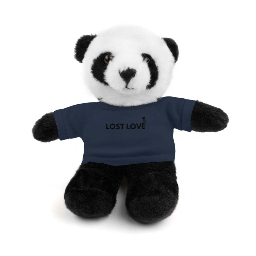 Stuffed Animal with Message Tee, Adorable Plush Toy, Gift for Kids, Comfort for Loss, Thoughtful Keepsake
