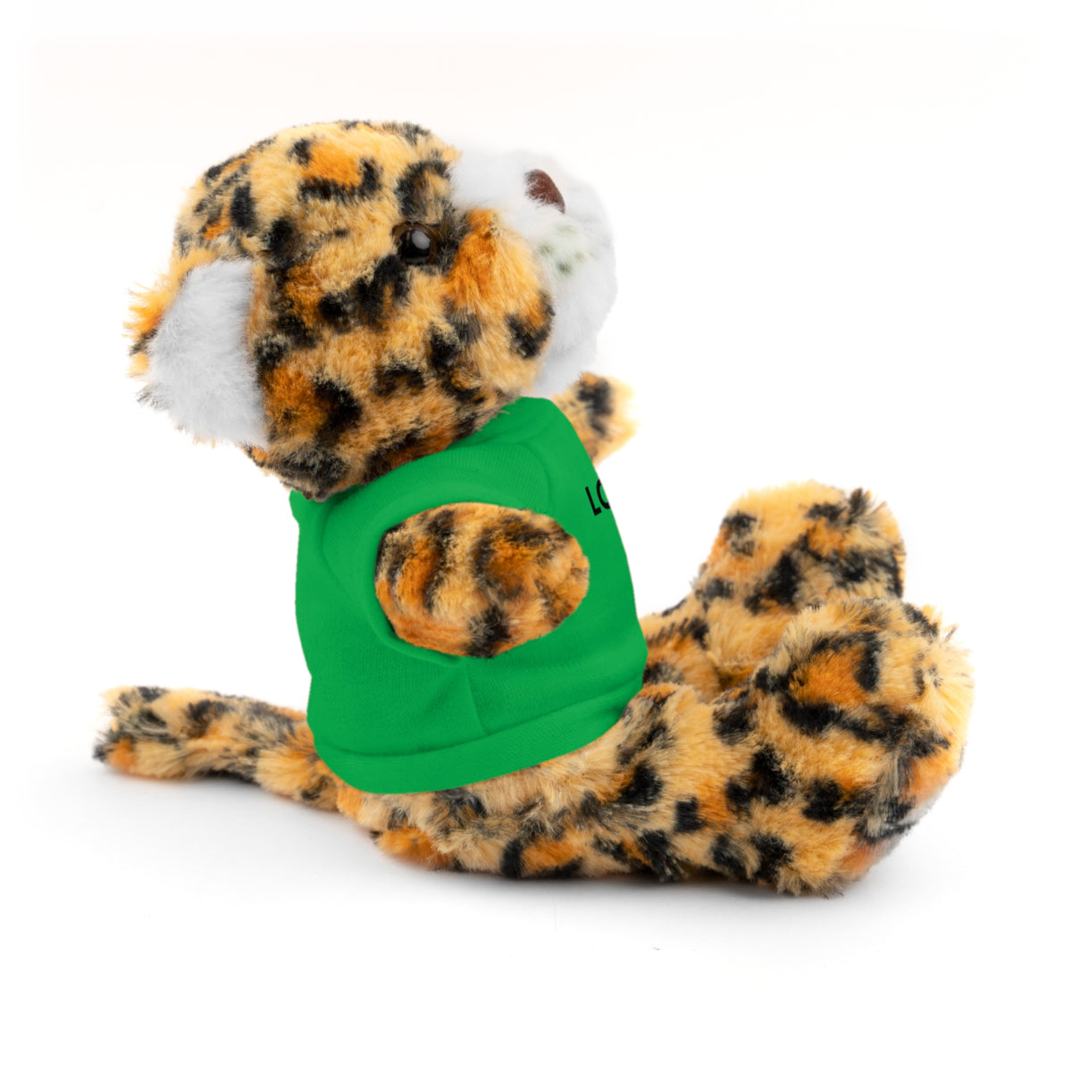 Stuffed Animal with Message Tee, Adorable Plush Toy, Gift for Kids, Comfort for Loss, Thoughtful Keepsake