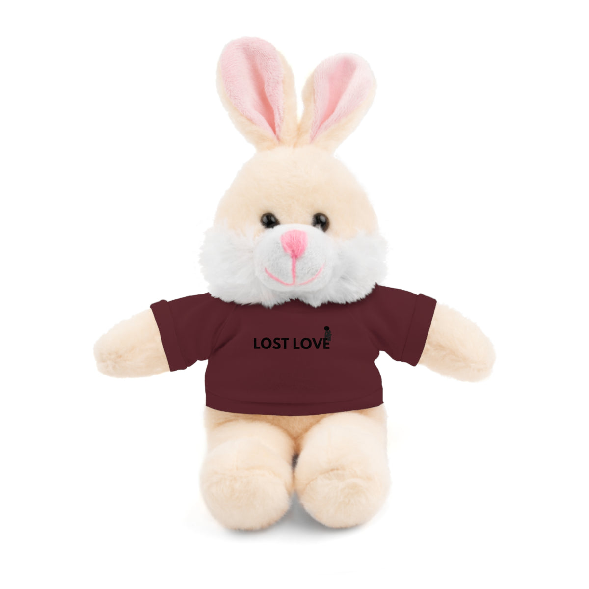 Stuffed Animal with Message Tee, Adorable Plush Toy, Gift for Kids, Comfort for Loss, Thoughtful Keepsake