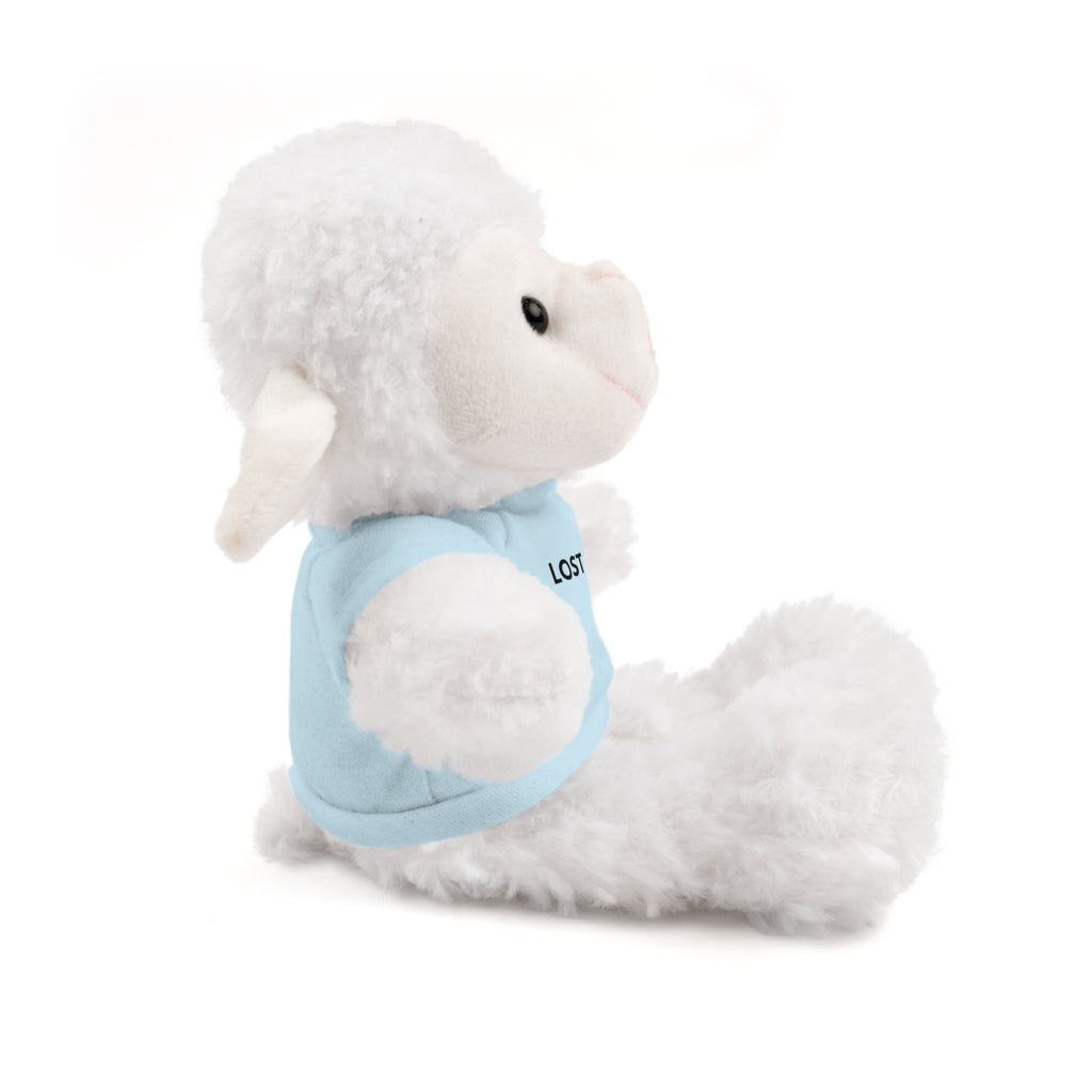 Stuffed Animal with Message Tee, Adorable Plush Toy, Gift for Kids, Comfort for Loss, Thoughtful Keepsake
