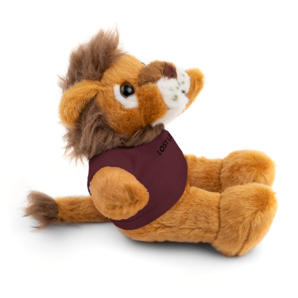 Stuffed Animal with Message Tee, Adorable Plush Toy, Gift for Kids, Comfort for Loss, Thoughtful Keepsake