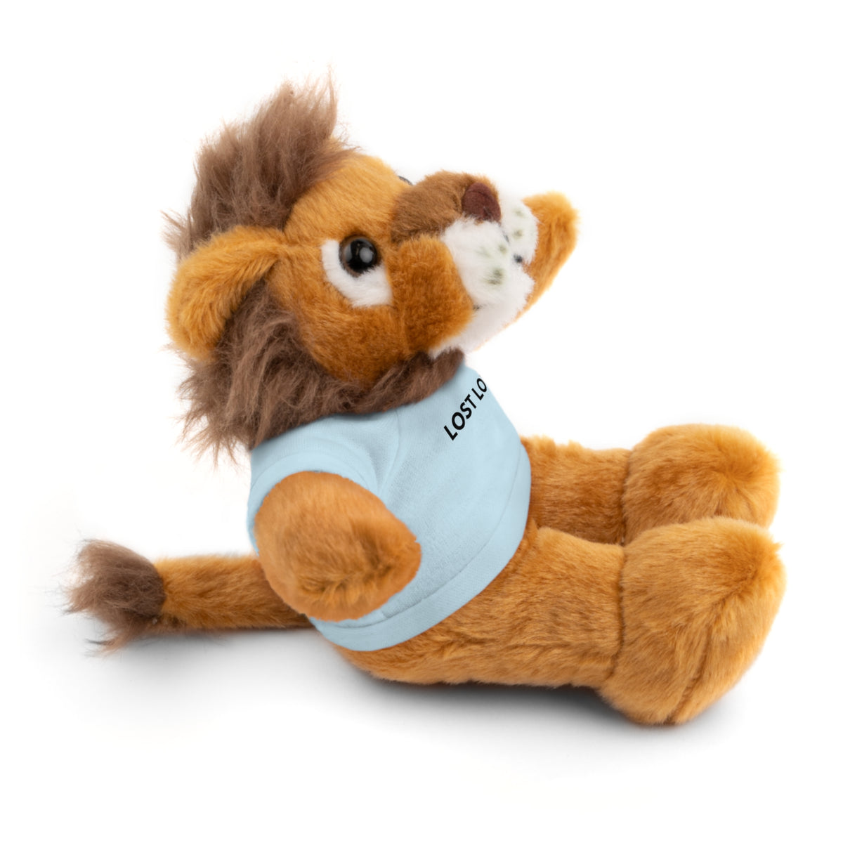 Stuffed Animal with Message Tee, Adorable Plush Toy, Gift for Kids, Comfort for Loss, Thoughtful Keepsake