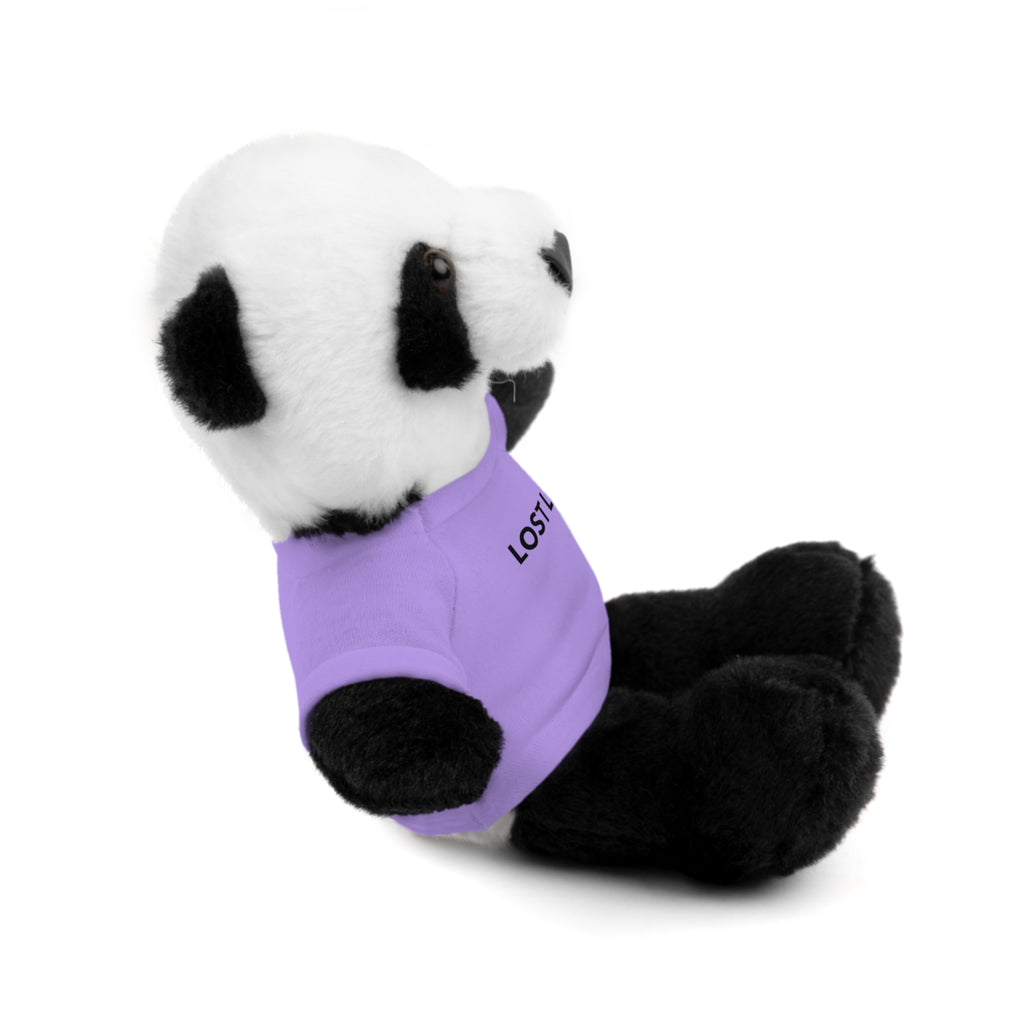 Stuffed Animal with Message Tee, Adorable Plush Toy, Gift for Kids, Comfort for Loss, Thoughtful Keepsake