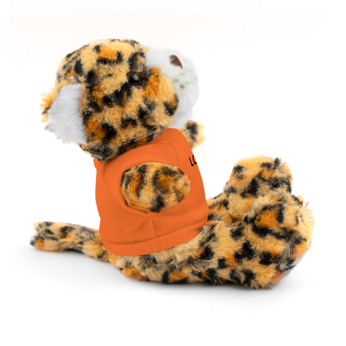 Stuffed Animal with Message Tee, Adorable Plush Toy, Gift for Kids, Comfort for Loss, Thoughtful Keepsake