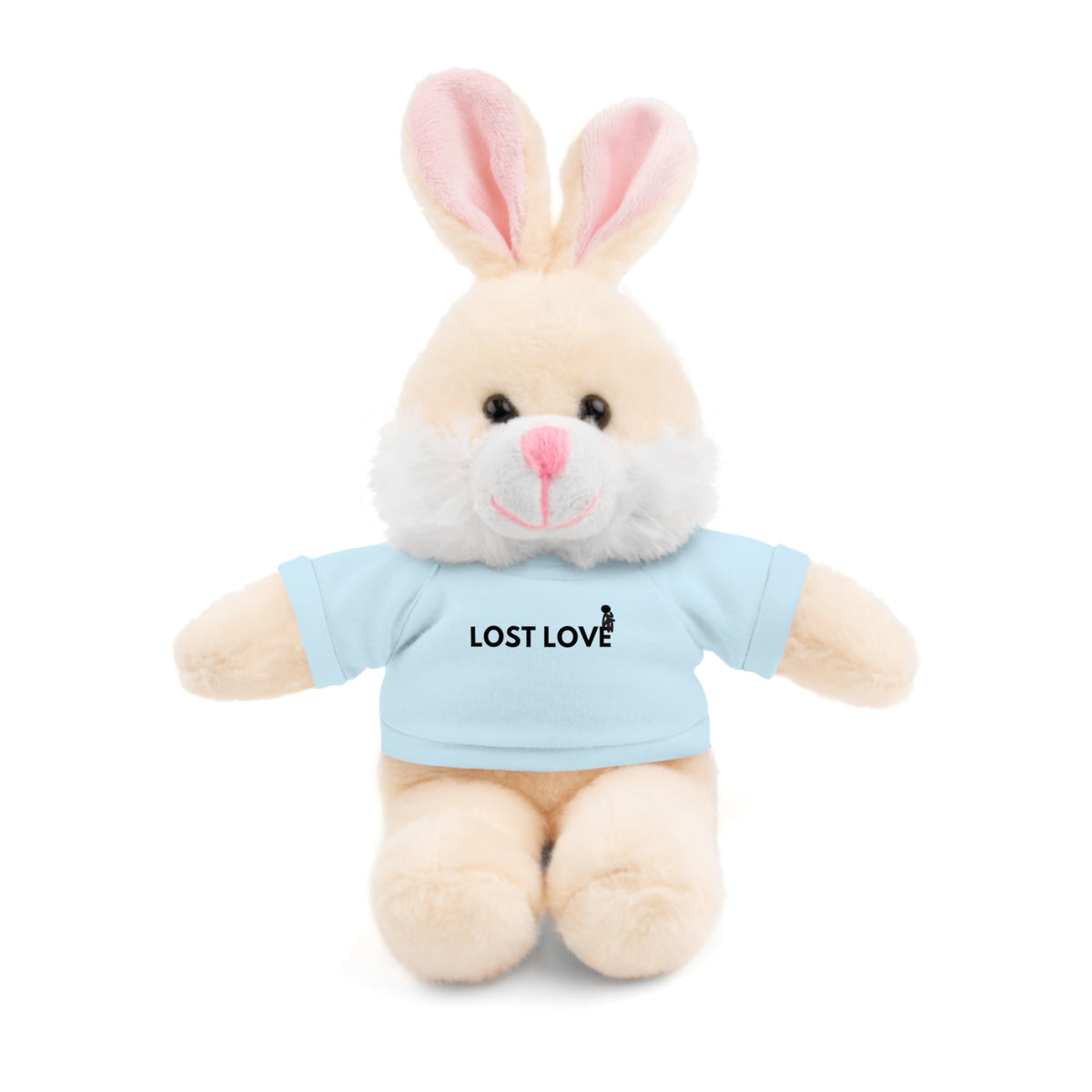 Stuffed Animal with Message Tee, Adorable Plush Toy, Gift for Kids, Comfort for Loss, Thoughtful Keepsake