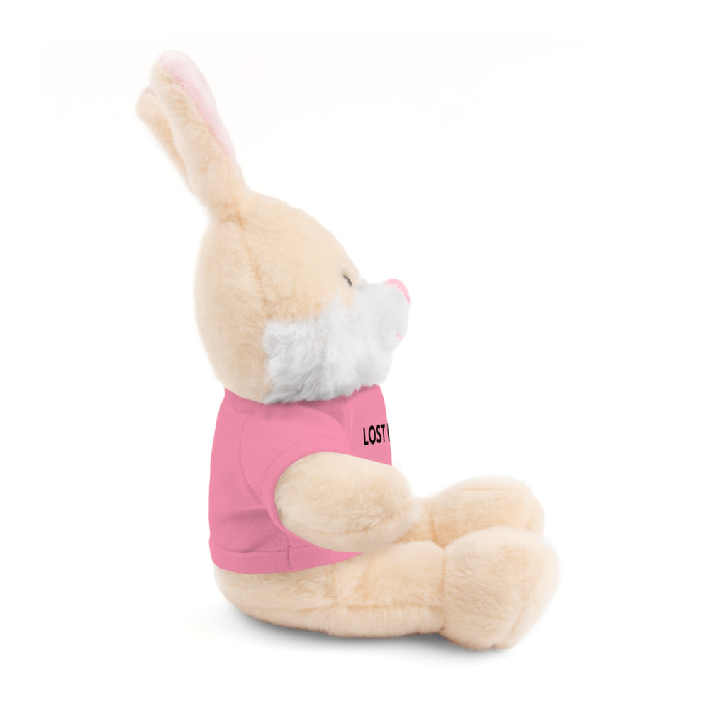 Stuffed Animal with Message Tee, Adorable Plush Toy, Gift for Kids, Comfort for Loss, Thoughtful Keepsake
