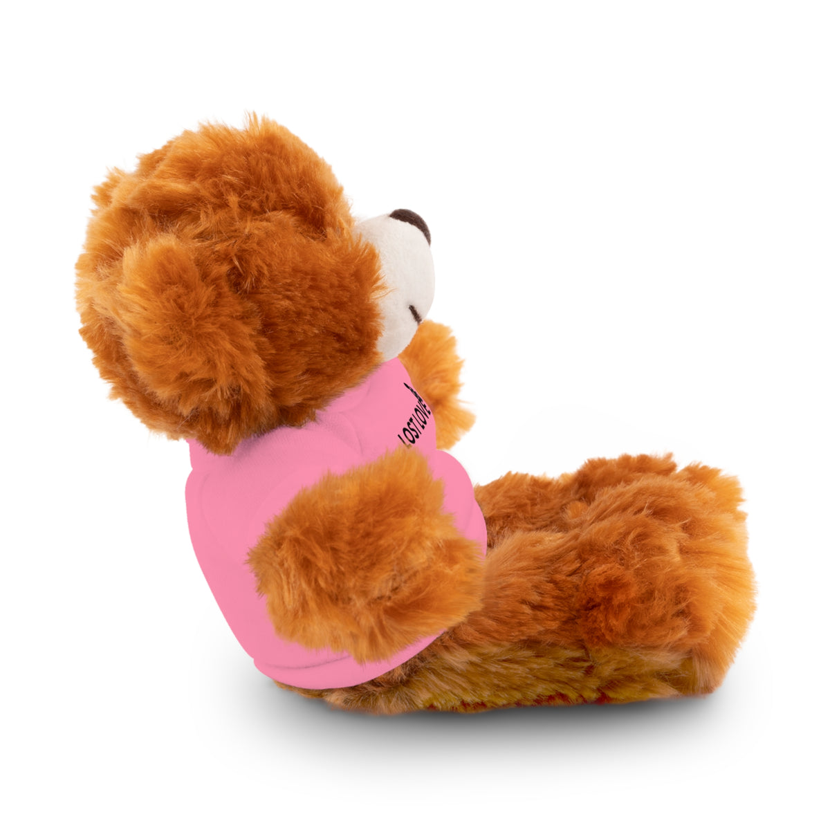 Stuffed Animal with Message Tee, Adorable Plush Toy, Gift for Kids, Comfort for Loss, Thoughtful Keepsake