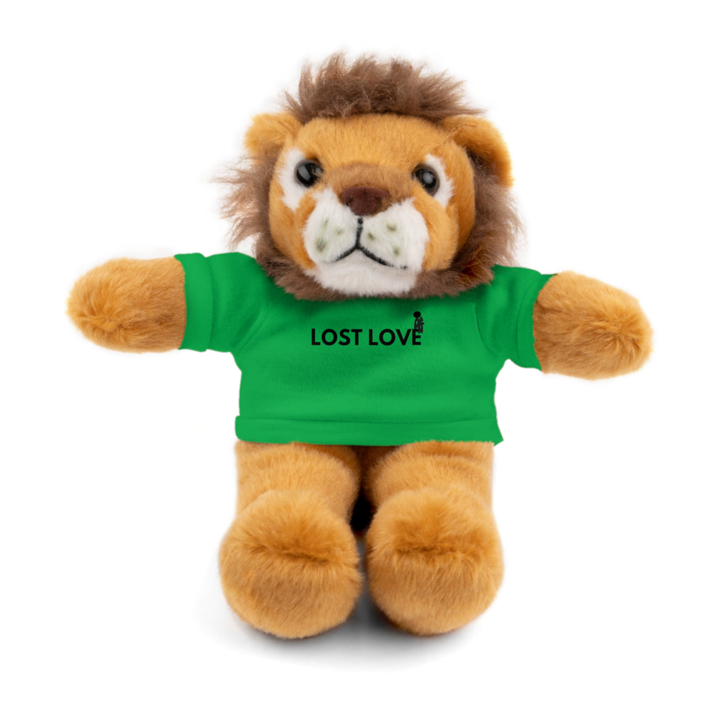 Stuffed Animal with Message Tee, Adorable Plush Toy, Gift for Kids, Comfort for Loss, Thoughtful Keepsake
